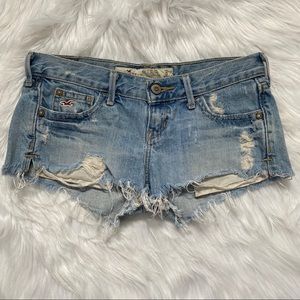 Hollister Distressed Shorts